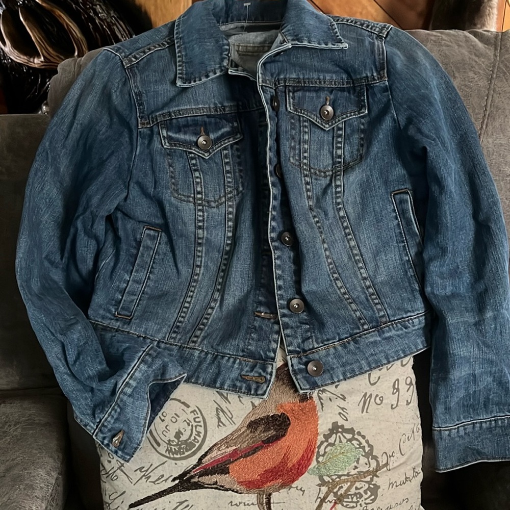 Jean jacket from jcp size large